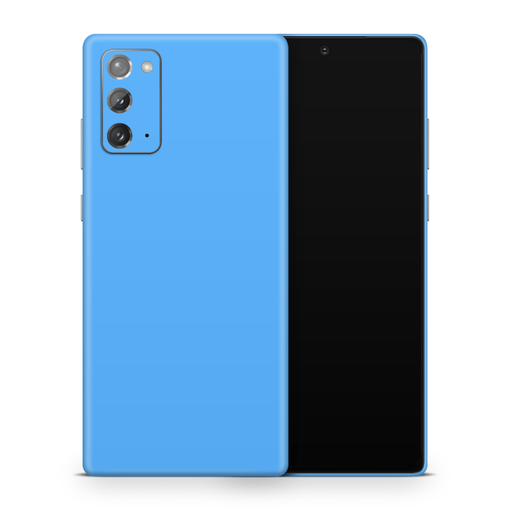 Electric Blue Samsung Galaxy Note Skins