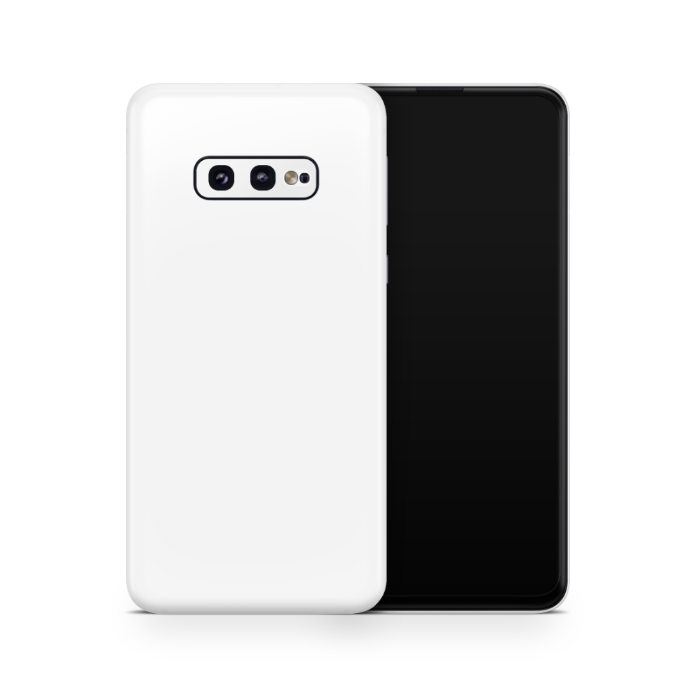 Crisp White Samsung Galaxy S Skins