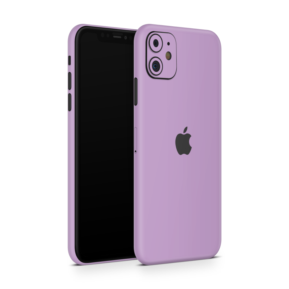 Orchid Purple Apple iPhone Skins
