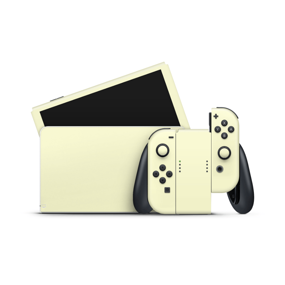 Eggy Yellow Nintendo Switch OLED Skin