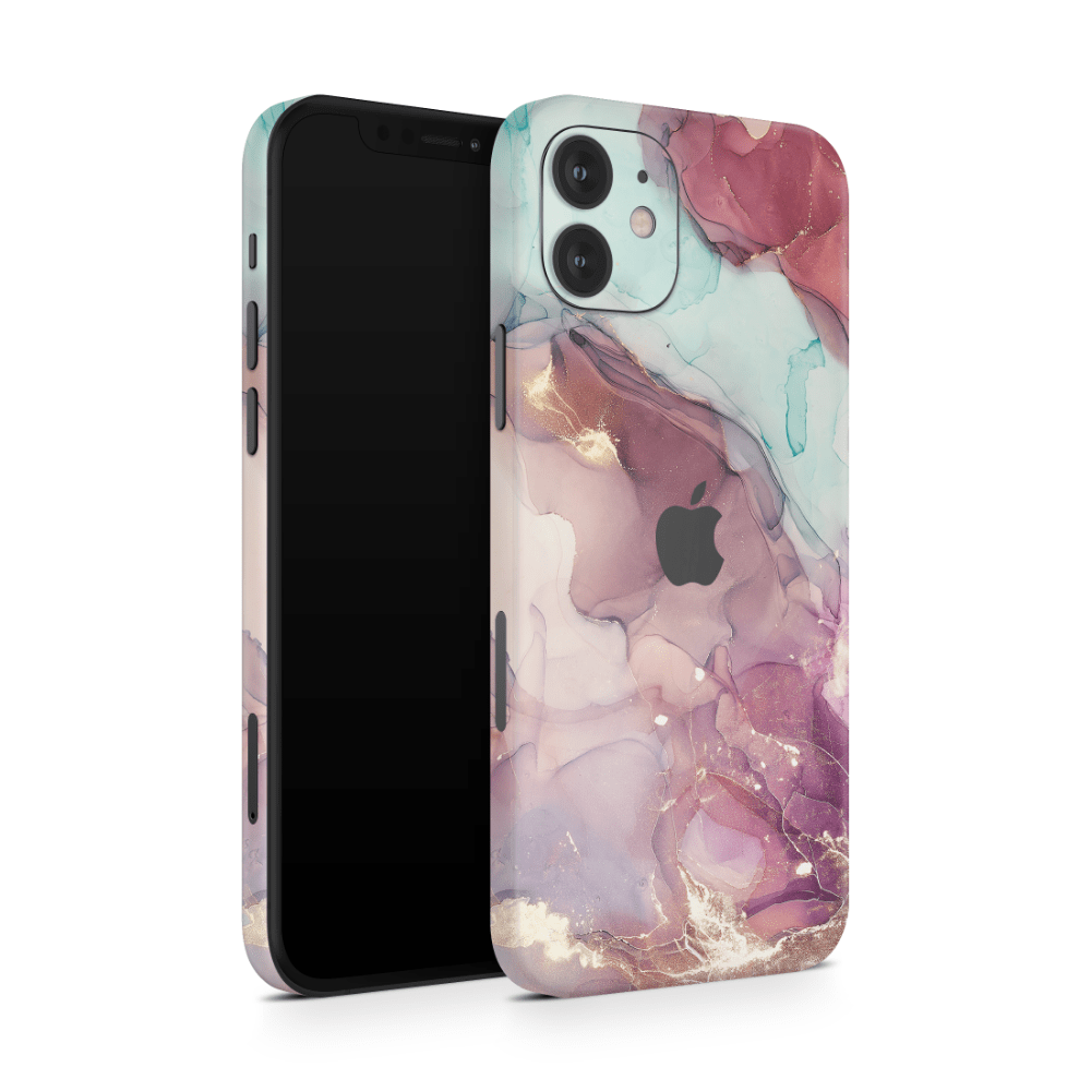 Stained Glass Apple iPhone Skins