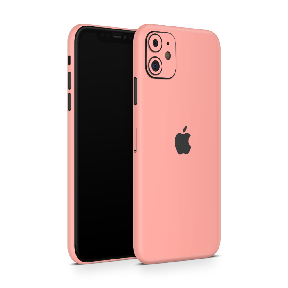 Summertime Coral Apple iPhone Skins