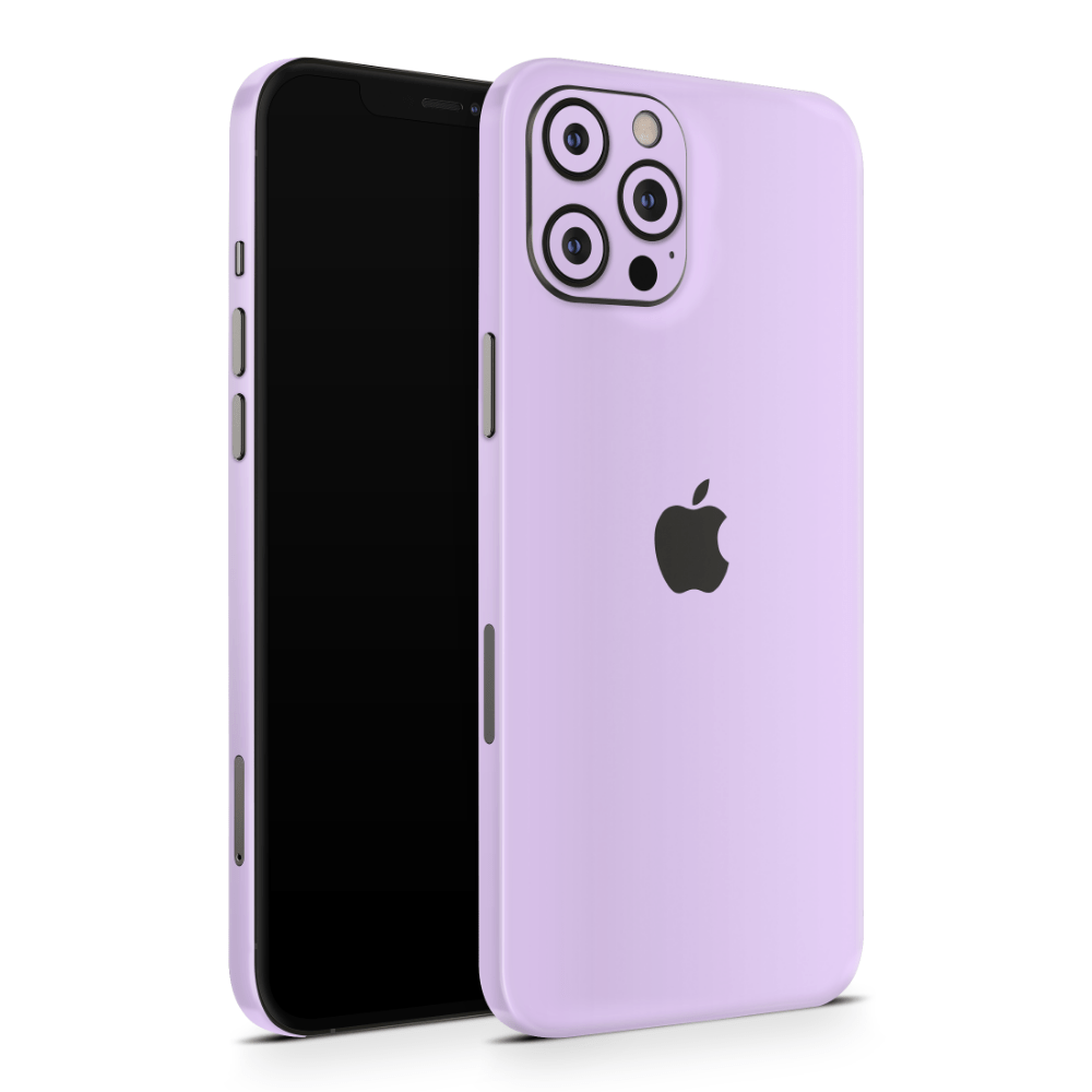 Pastel Lilac Apple iPhone Skins