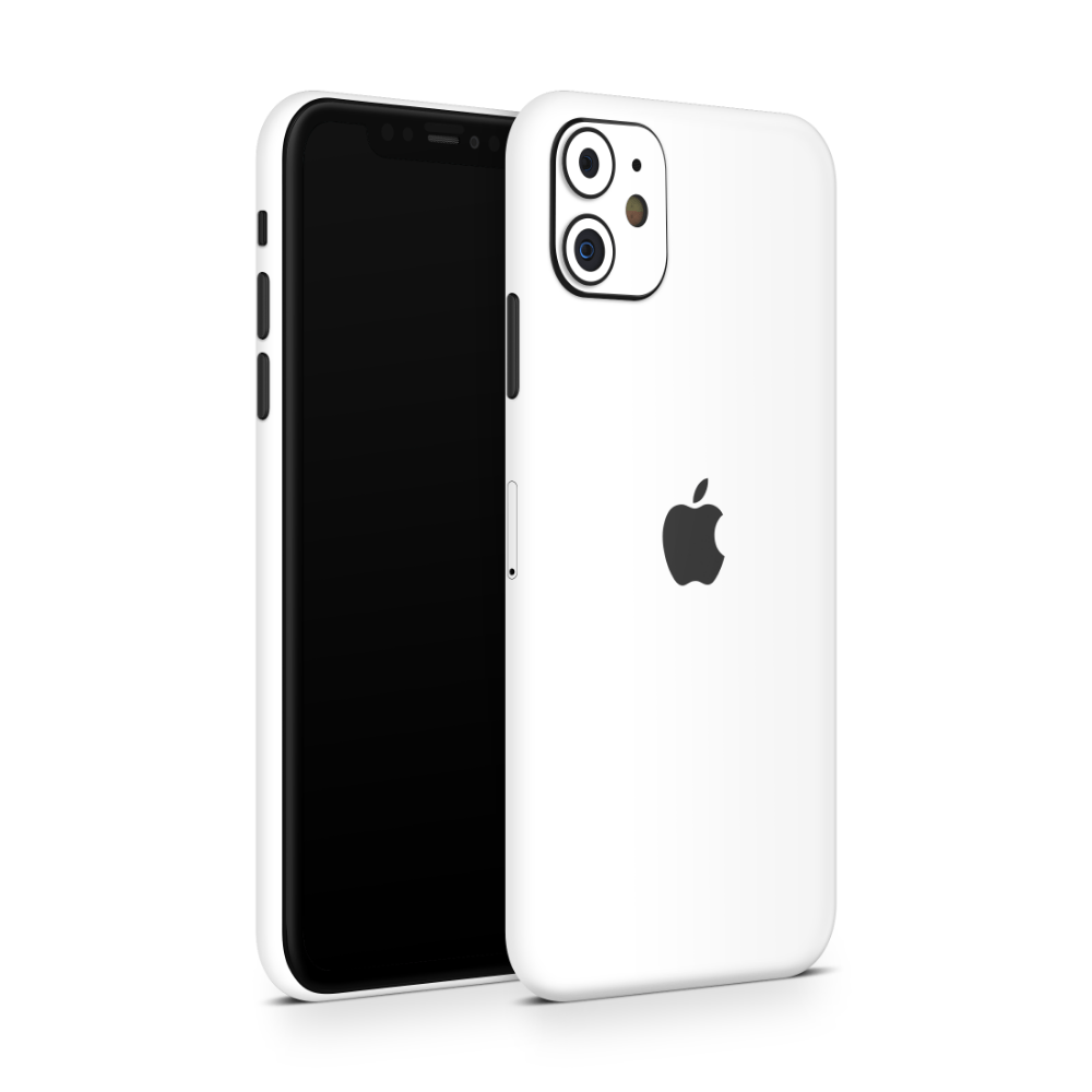 Crisp White Apple iPhone Skins