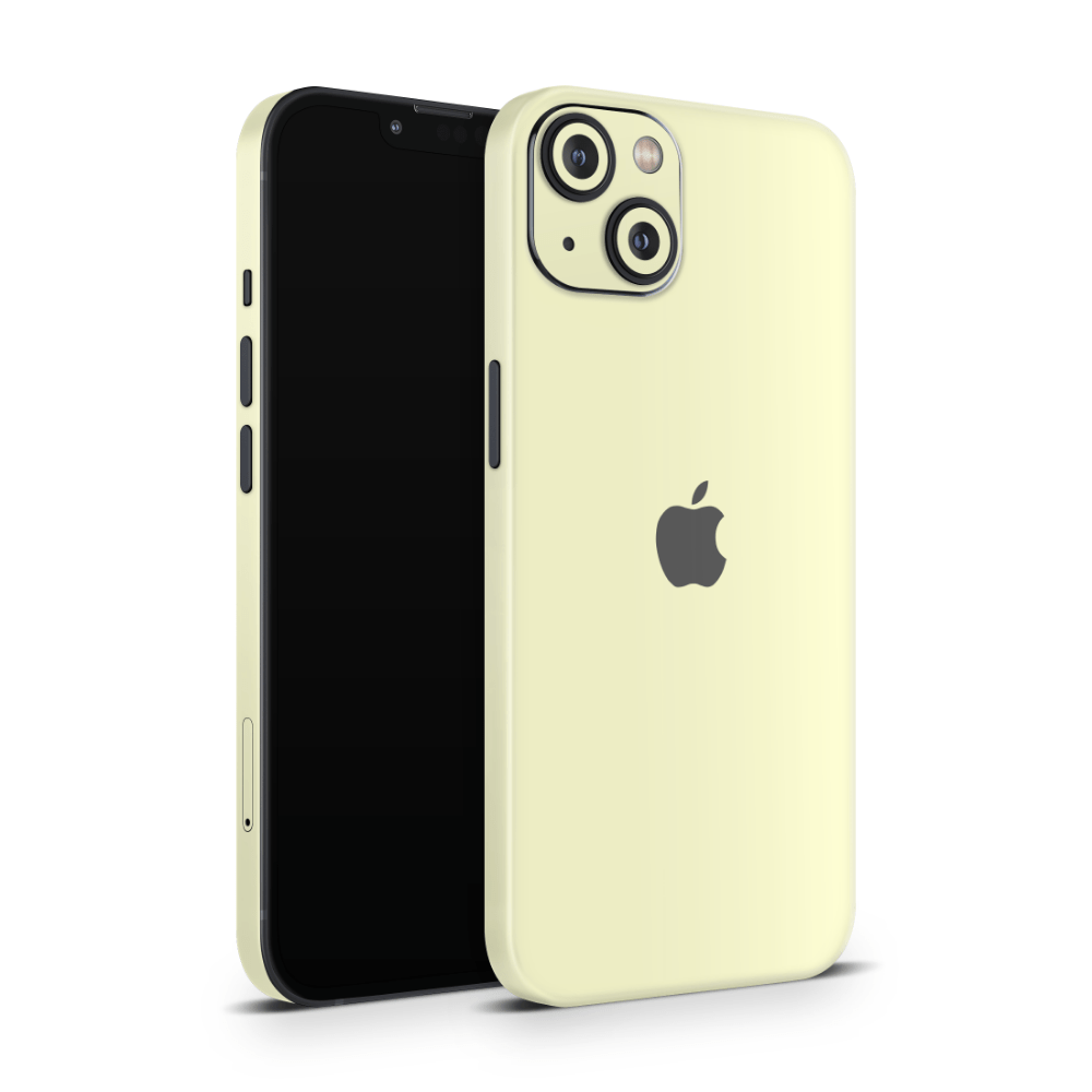 Eggy Yellow Apple iPhone Skins