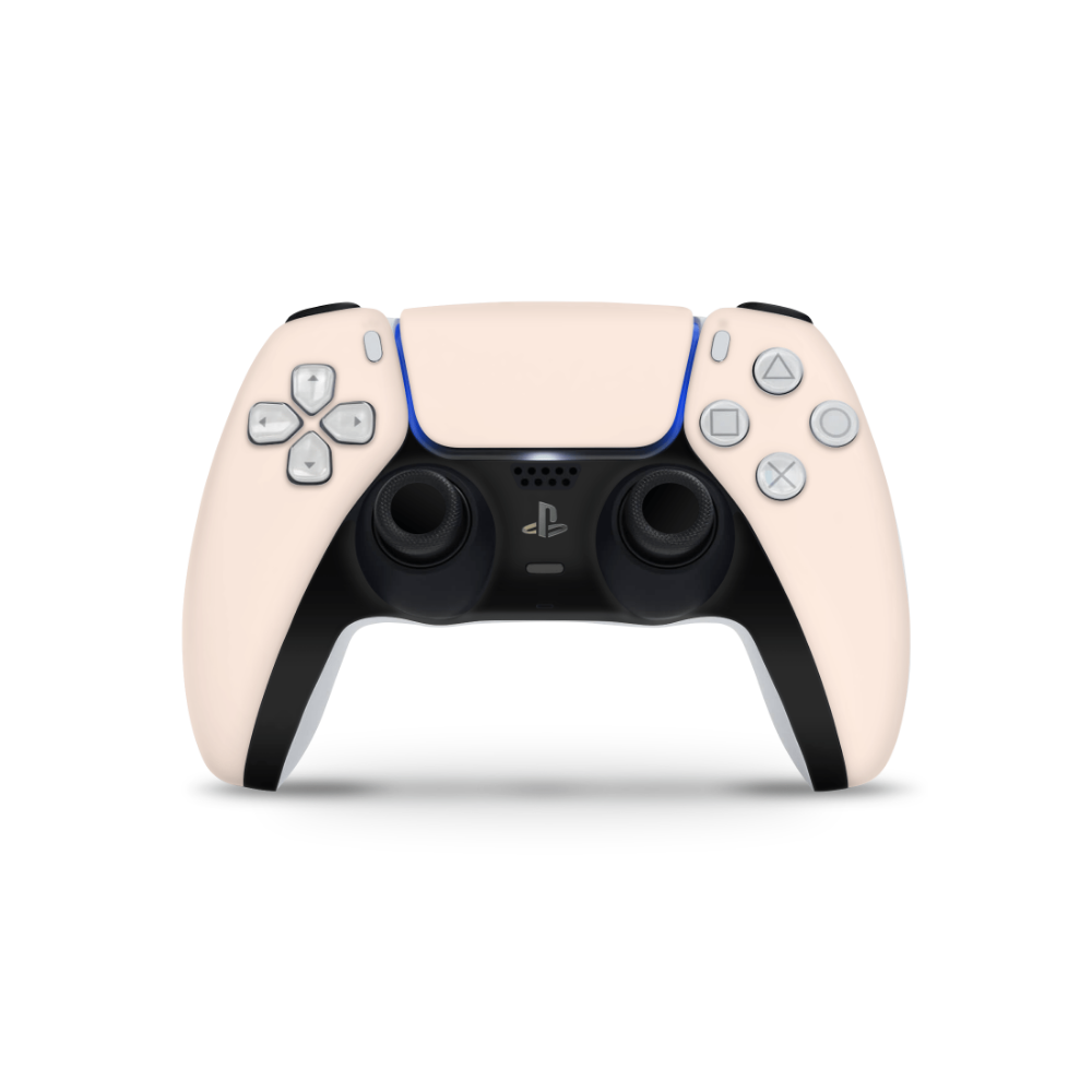 Light Creme PS5 Controller Skin