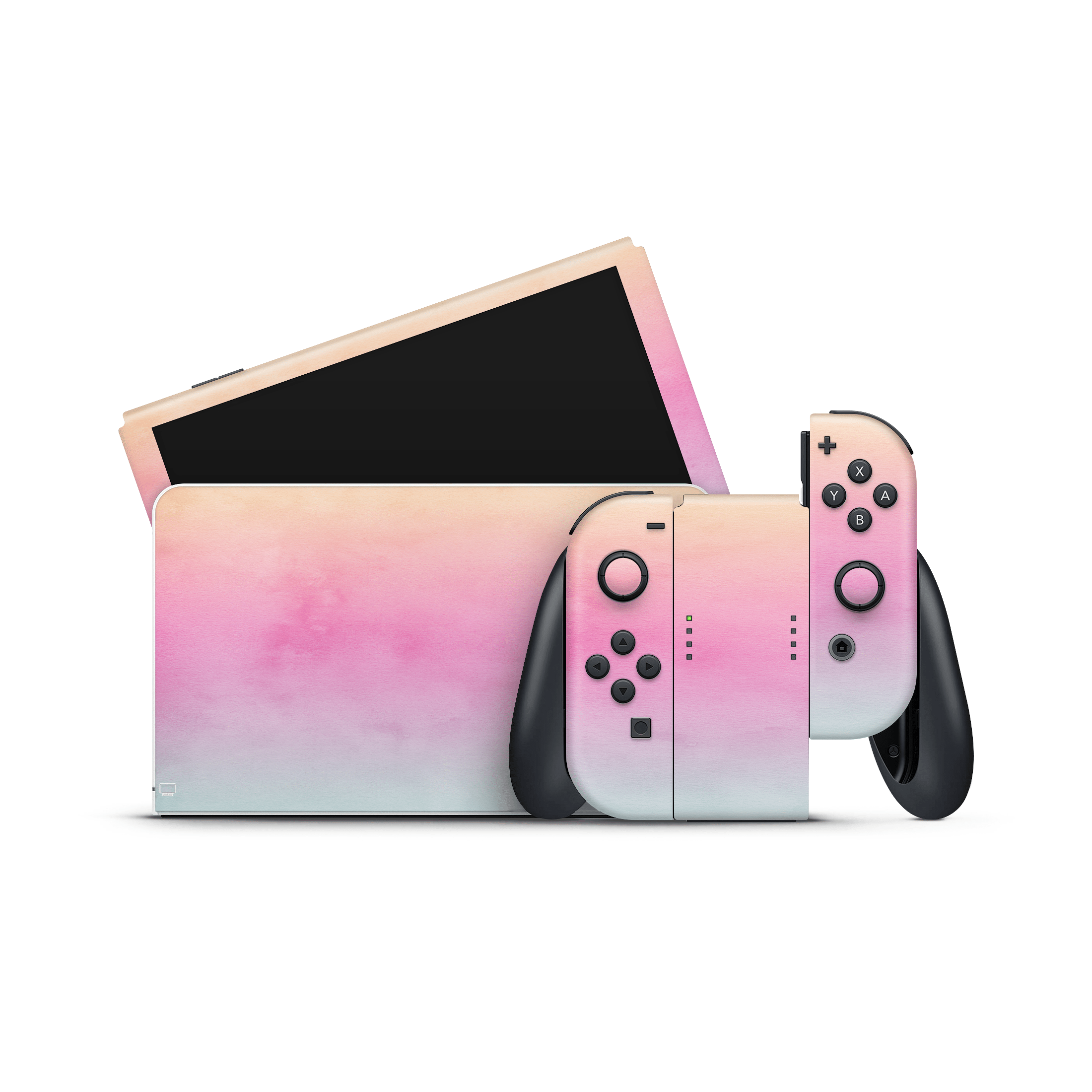 Summer Popsicles Nintendo Switch OLED Skin