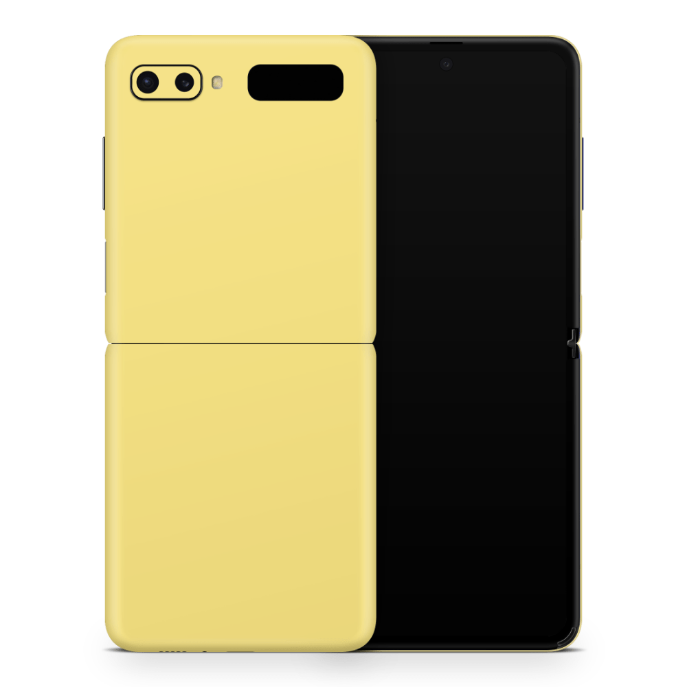 Mustard Yellow Samsung Galaxy Z Flip / Fold Skins