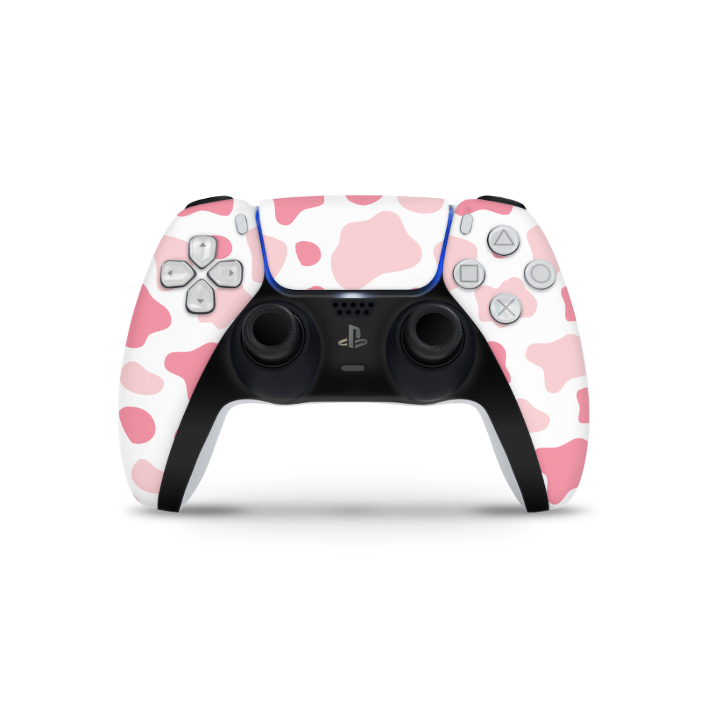 Strawberry Moo Moo PS5 Controller Skin