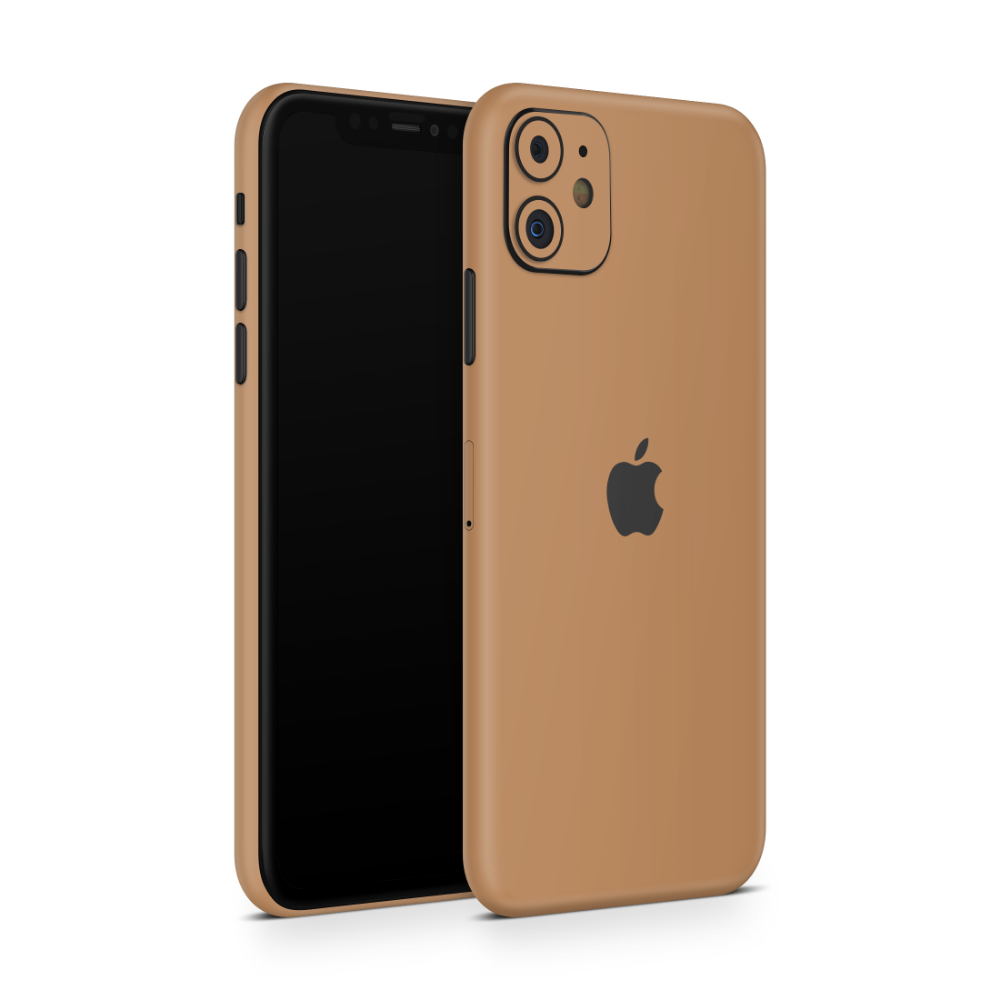 Milk Chocolate Apple iPhone Skins