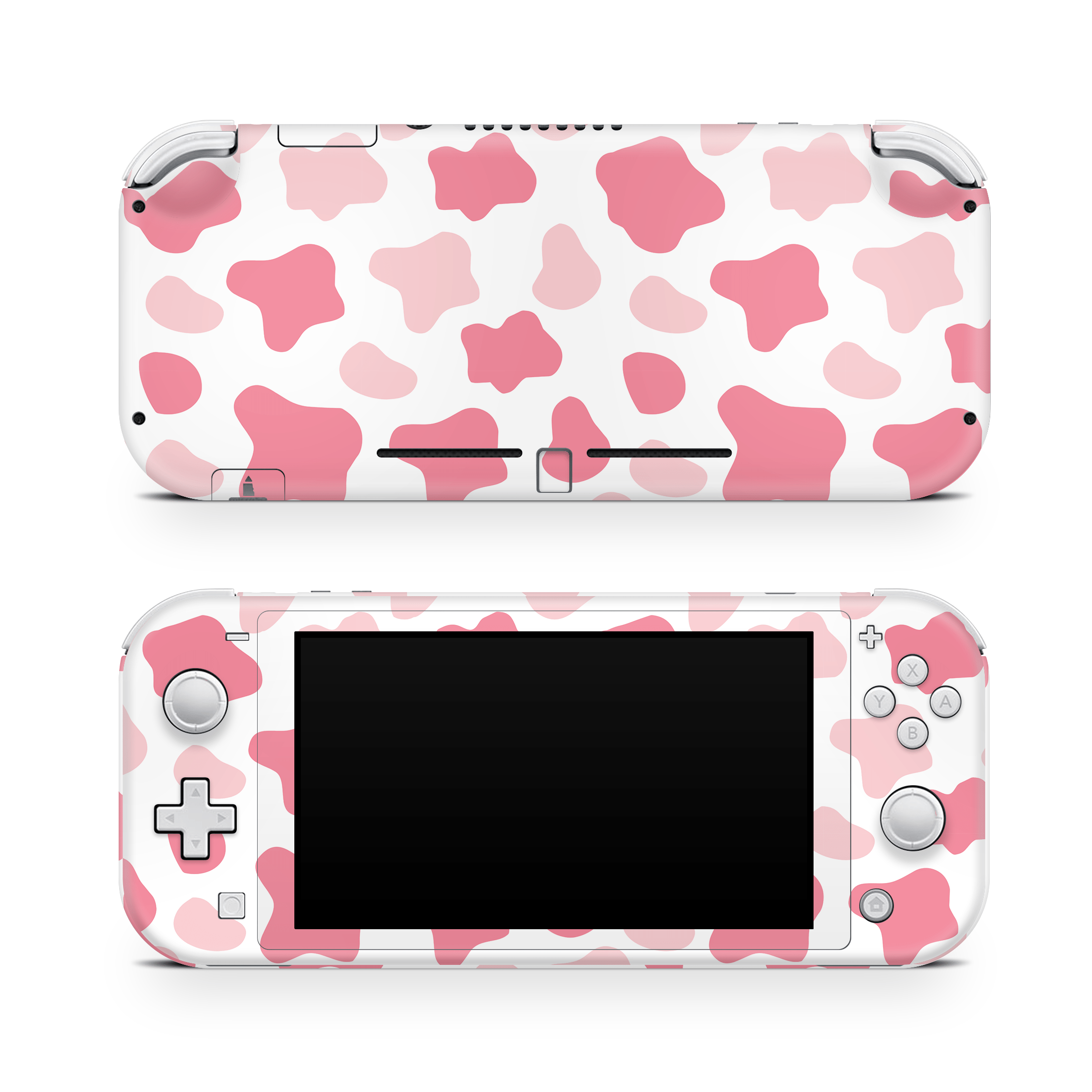 Strawberry Moo Moo Nintendo Switch Lite Skin