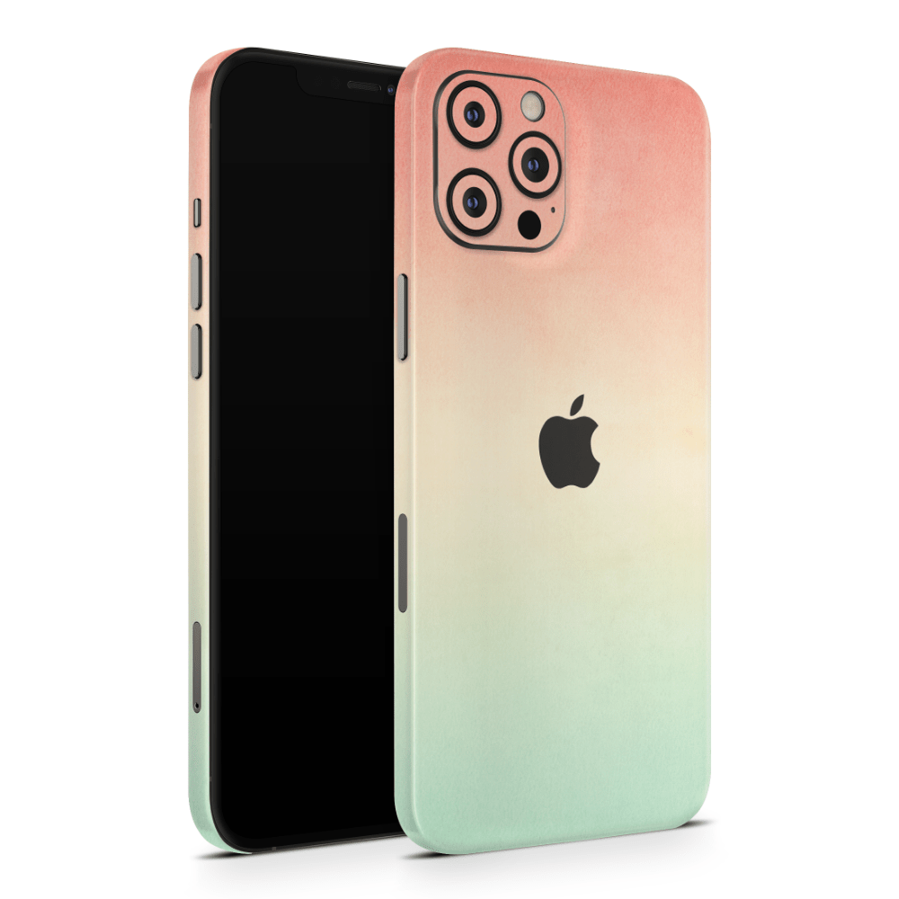Peachy Sunset Apple iPhone Skins