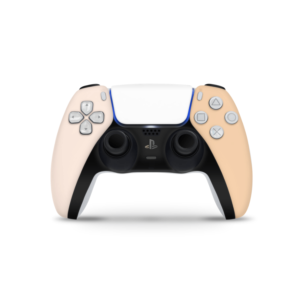 Creme Beige PS5 Controller Skin