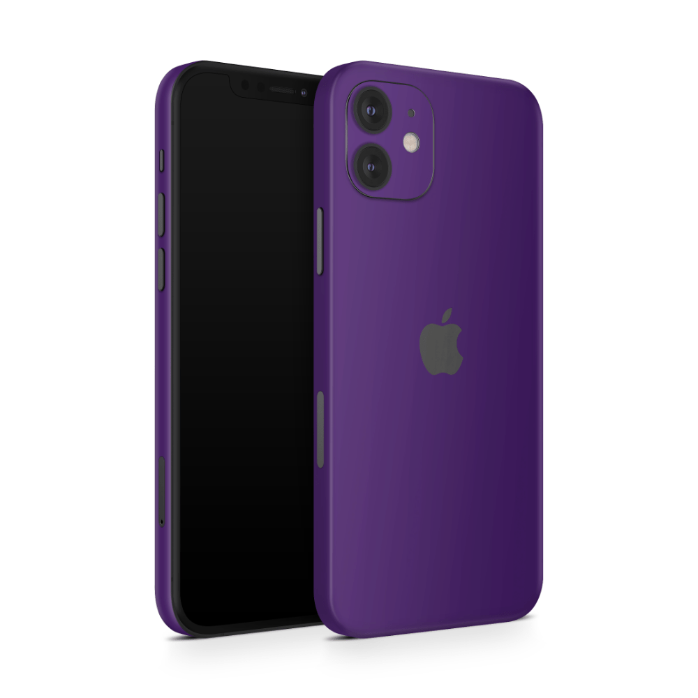 Deep Purple Apple iPhone Skins