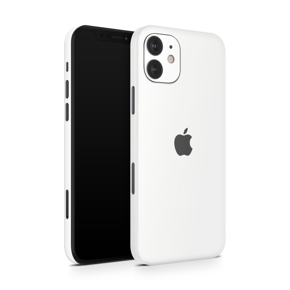 Crisp White Apple iPhone Skins