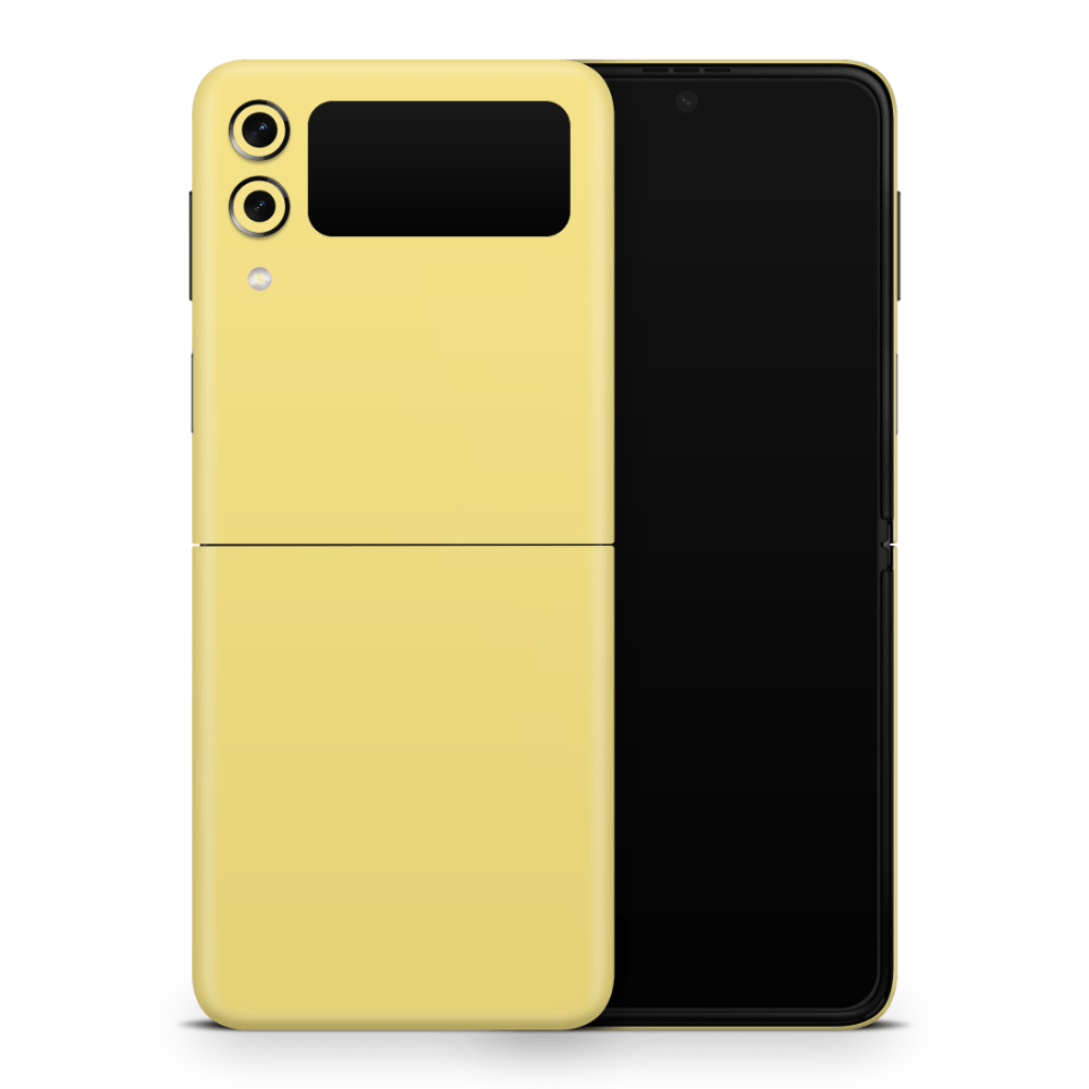 Mustard Yellow Samsung Galaxy Z Flip / Fold Skins