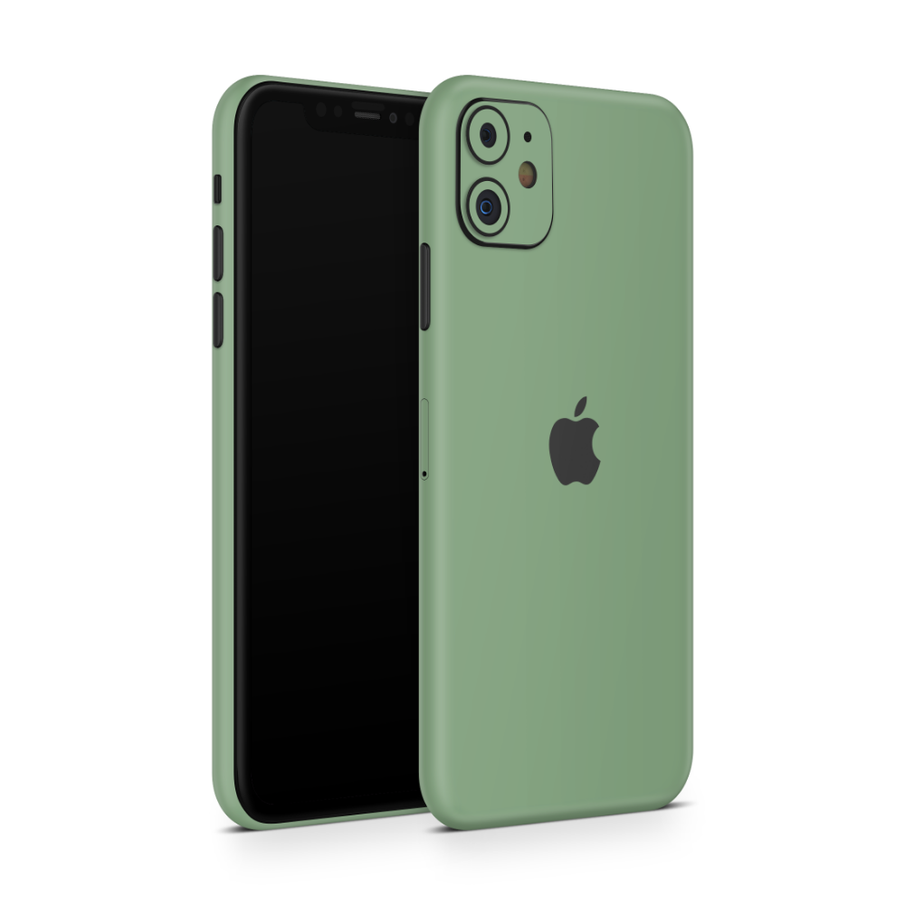 Juniper Green Apple iPhone Skins