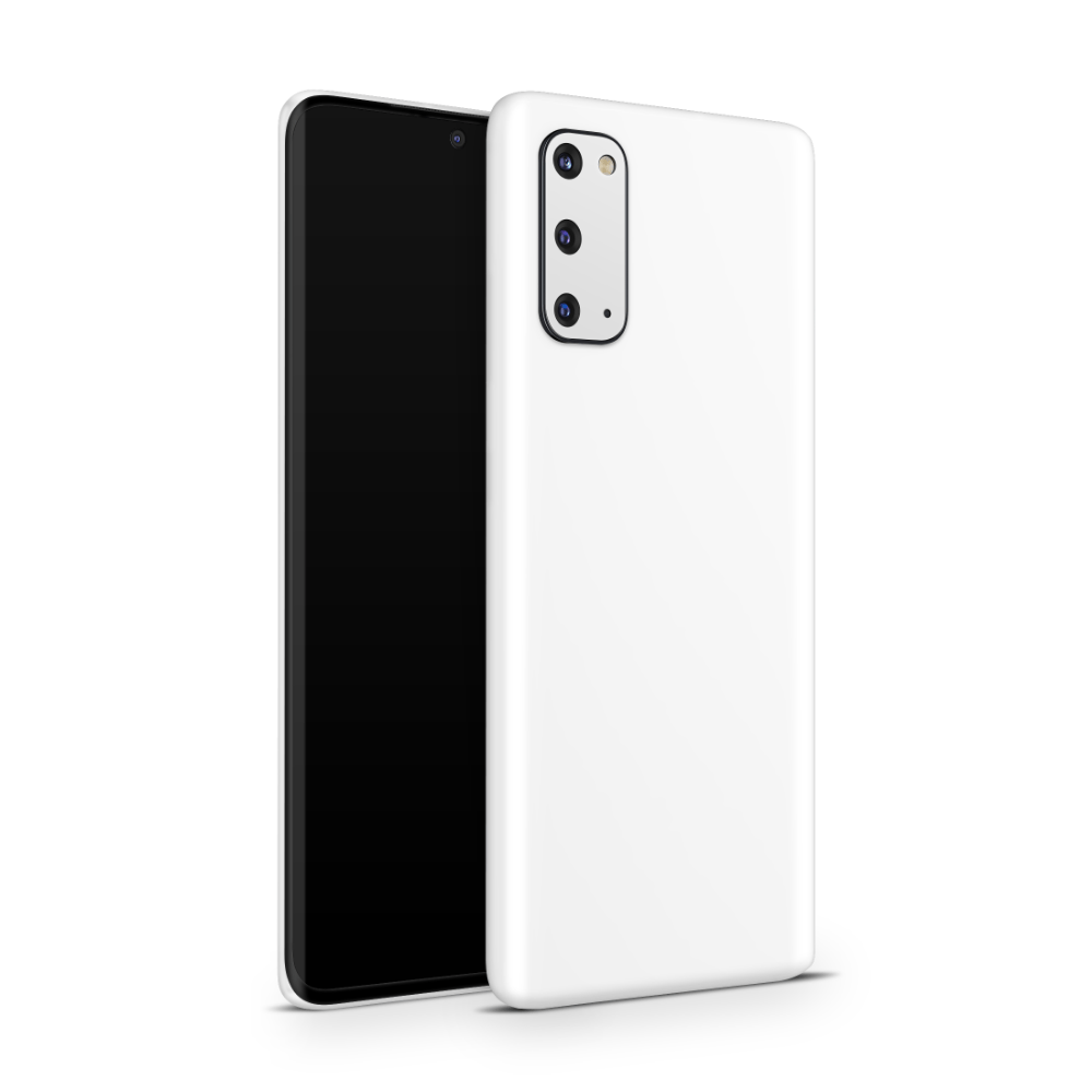 Crisp White Samsung Galaxy S Skins
