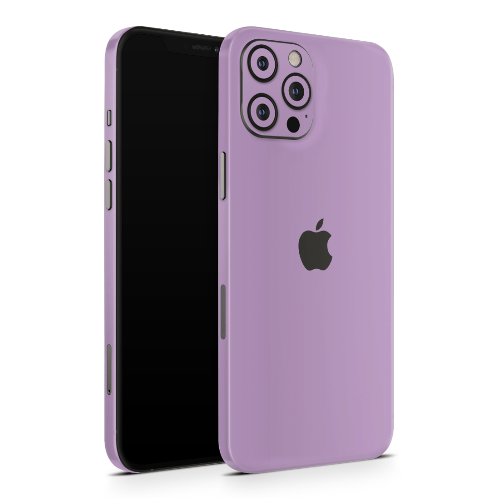 Orchid Purple Apple iPhone Skins