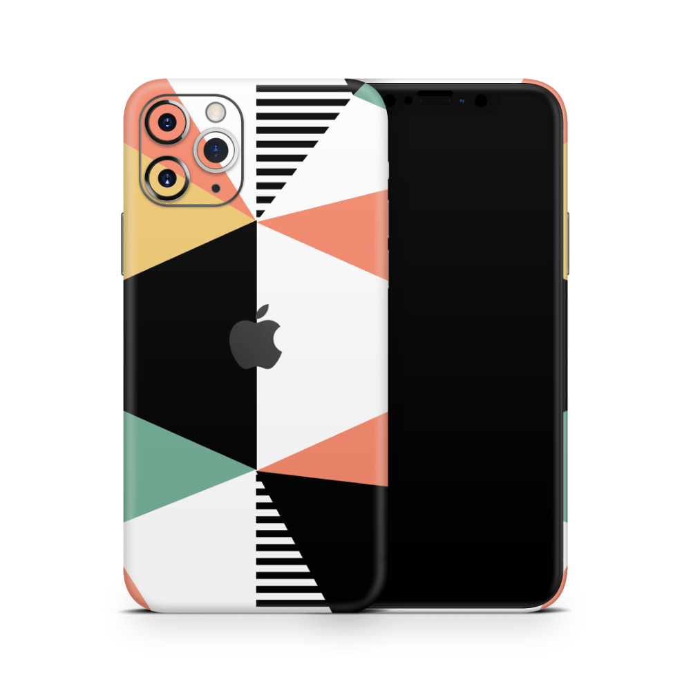Retro Geo Apple iPhone Skins