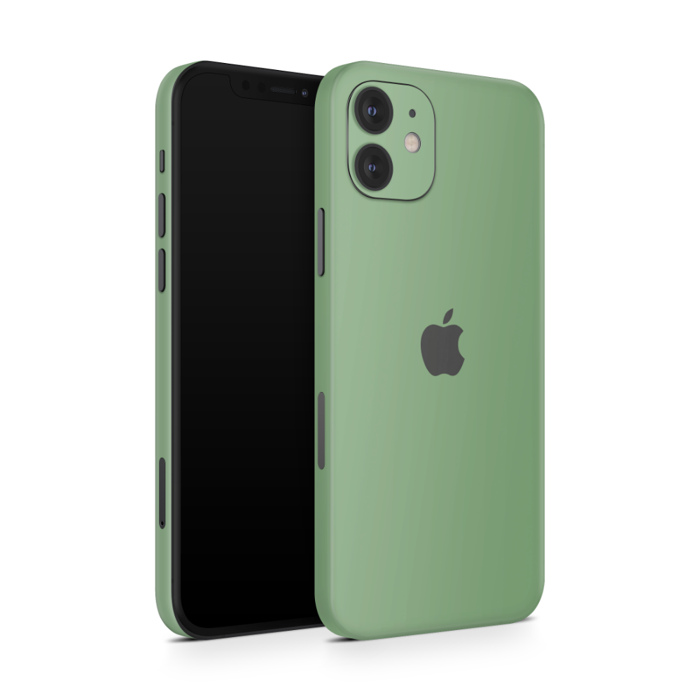 Juniper Green Apple iPhone Skins