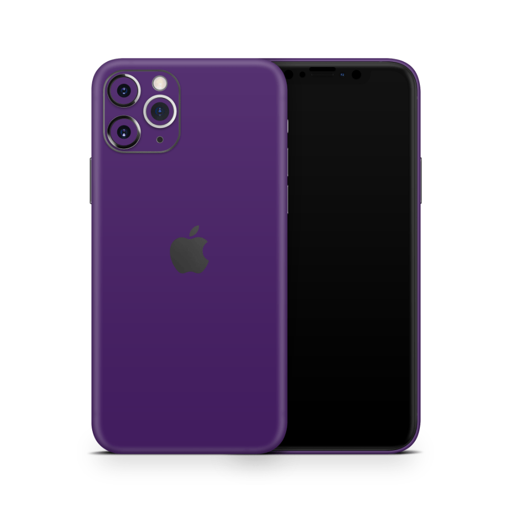 Deep Purple Apple iPhone Skins