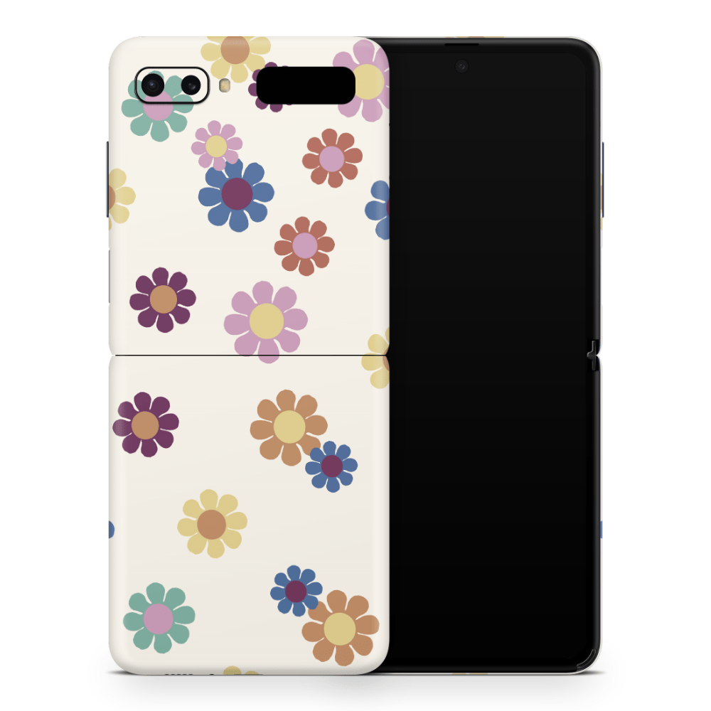 Rainbow Daisies Samsung Galaxy Z Flip / Fold Skins