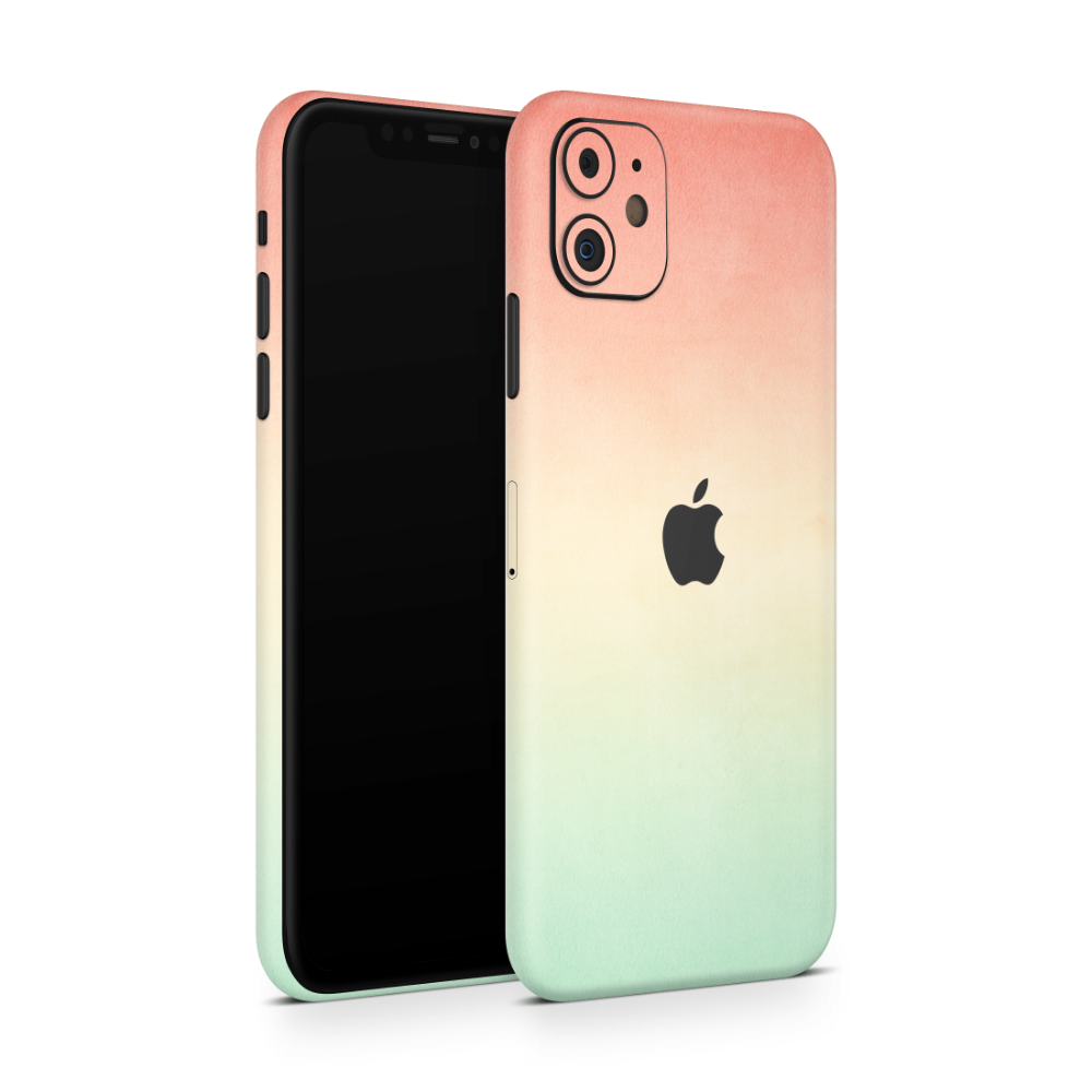 Peachy Sunset Apple iPhone Skins