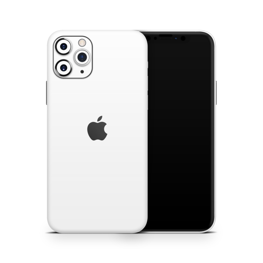 Crisp White Apple iPhone Skins