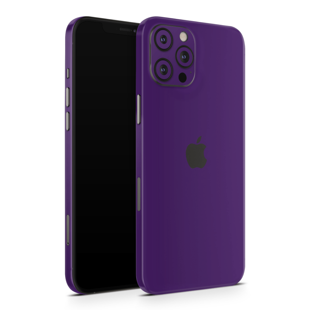 Deep Purple Apple iPhone Skins