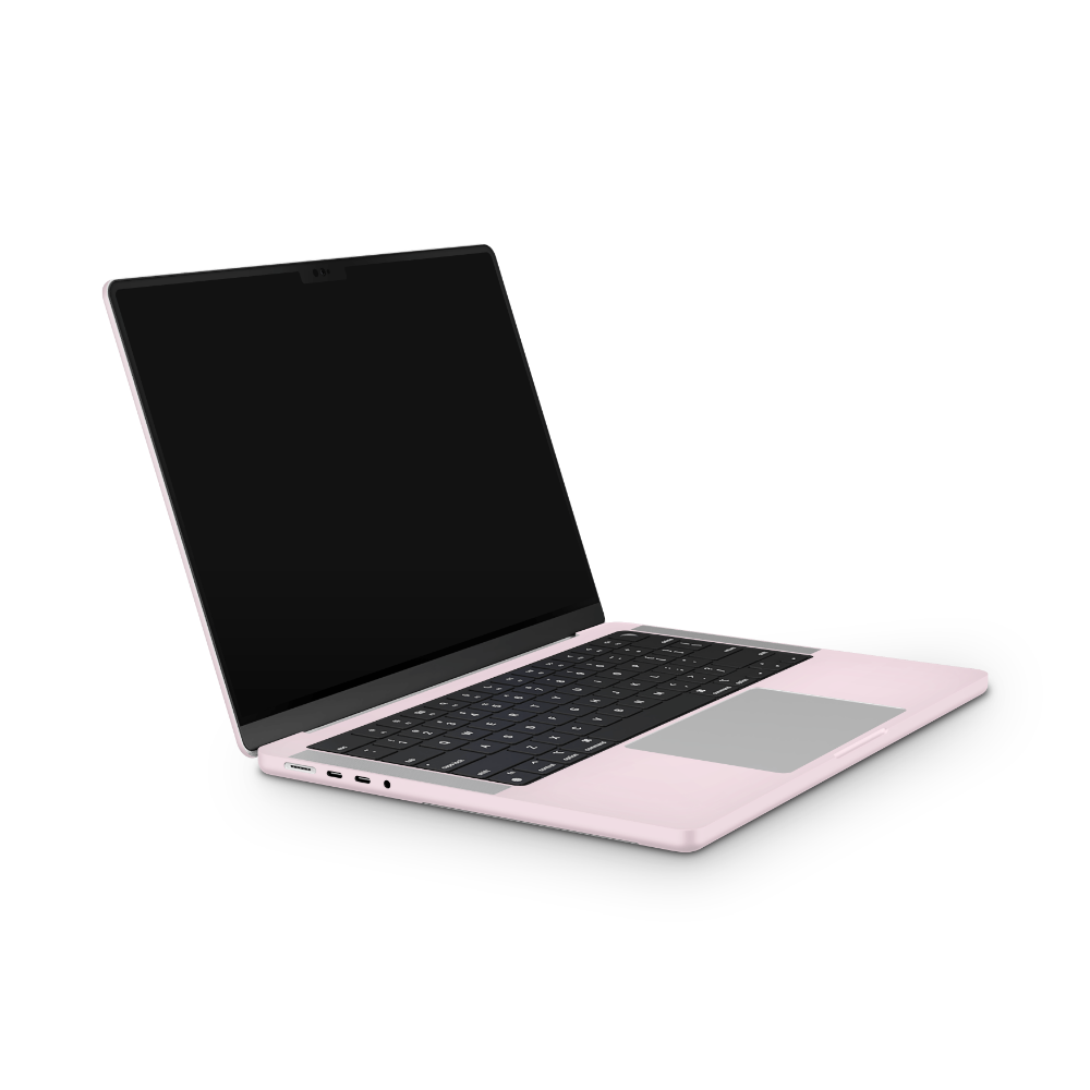 Baby Pink Apple MacBook Skins