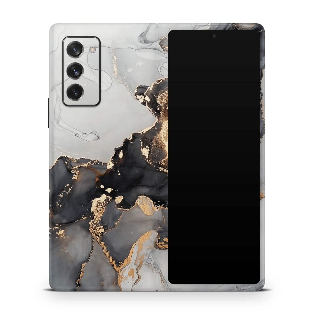 Black Marble Samsung Galaxy Z Flip / Fold Skins