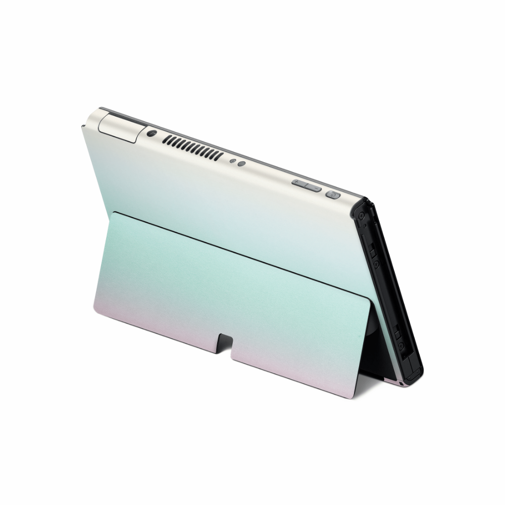 Mint Skies Nintendo Switch OLED Skin