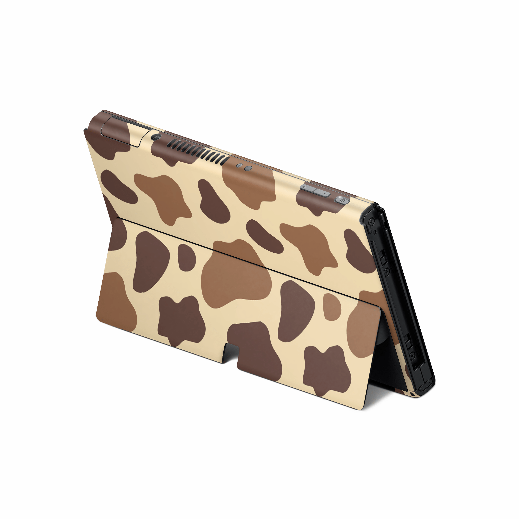 Chocolate Moo Moo Nintendo Switch OLED Skin