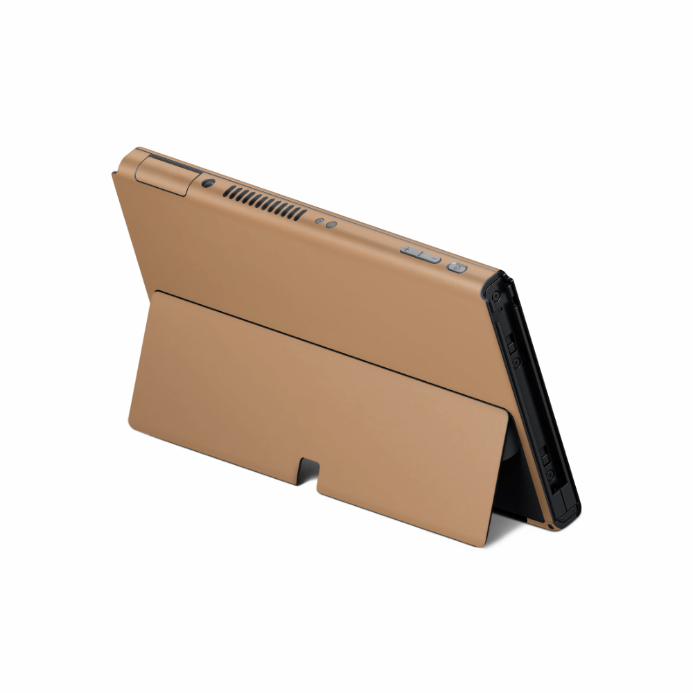 Milk Chocolate Nintendo Switch OLED Skin