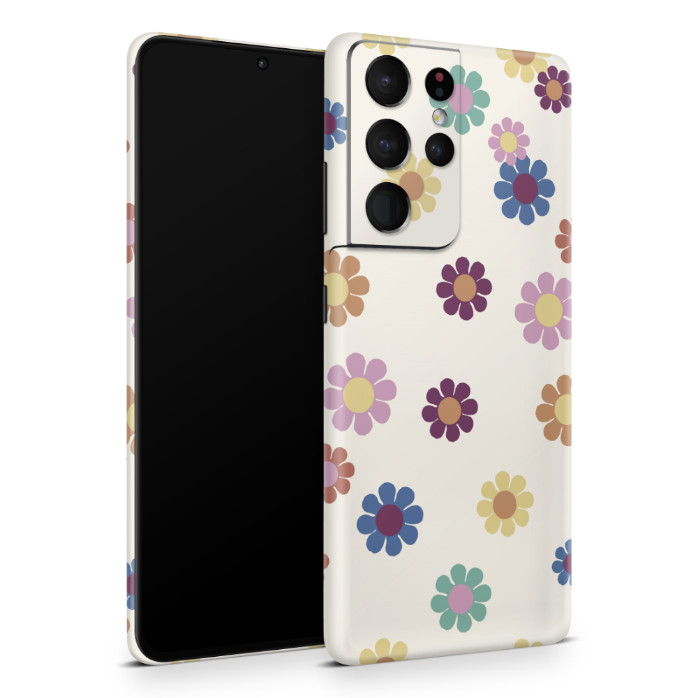 Rainbow Daisies Samsung Galaxy S Skins