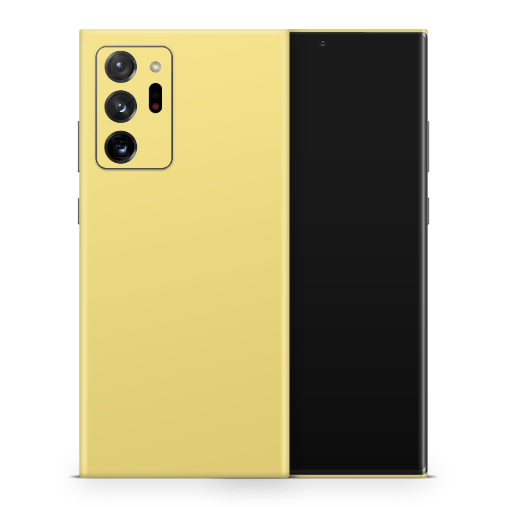 Mustard Yellow Samsung Galaxy Note Skins