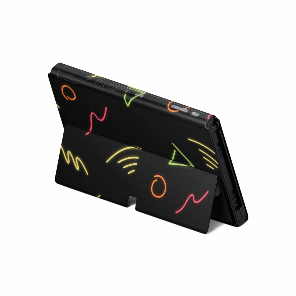 Warm Electric Nintendo Switch OLED Skin