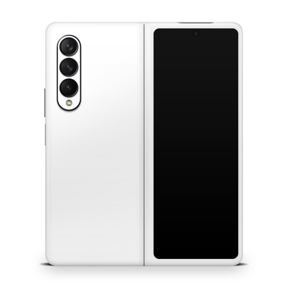 Crisp White Samsung Galaxy Z Flip / Fold Skins