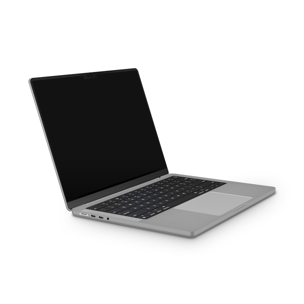Balanced Grey Apple MacBook Skins