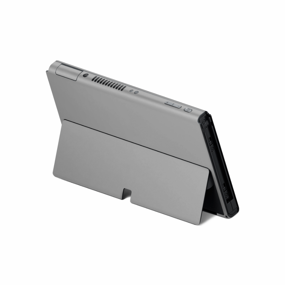 Balanced Grey Nintendo Switch OLED Skin