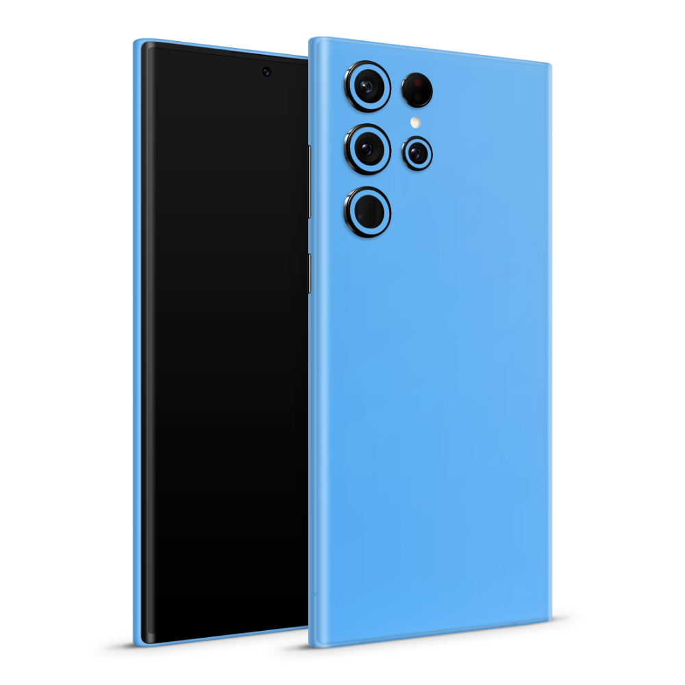 Electric Blue Samsung Galaxy S Skins