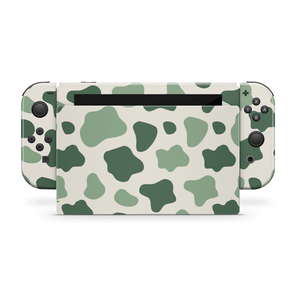 Matcha Moo Moo Nintendo Switch Skin