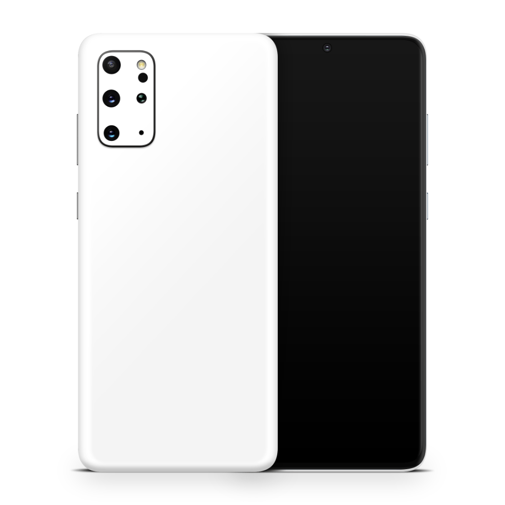 Crisp White Samsung Galaxy S Skins