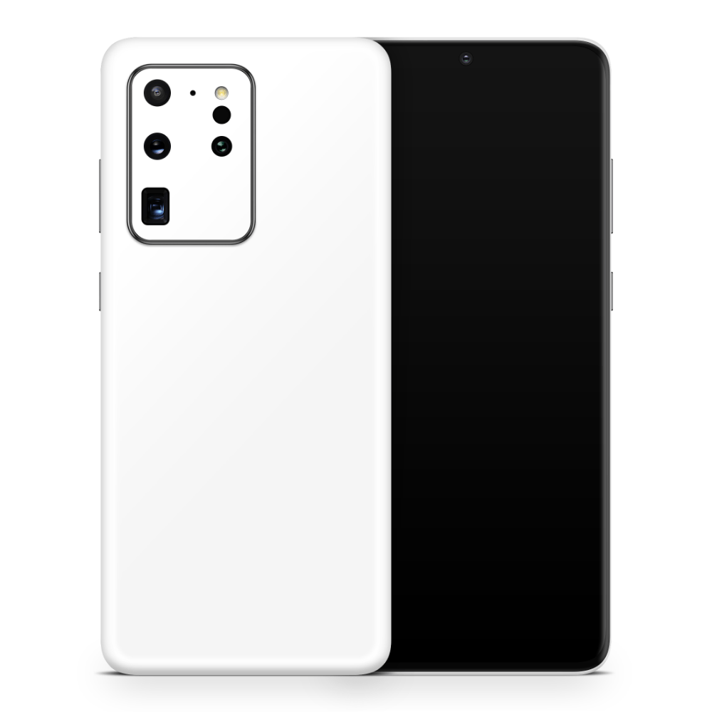 Crisp White Samsung Galaxy S Skins