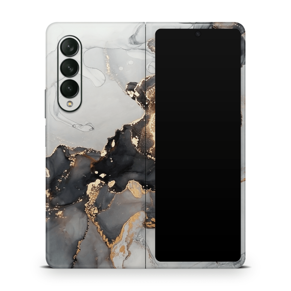 Black Marble Samsung Galaxy Z Flip / Fold Skins