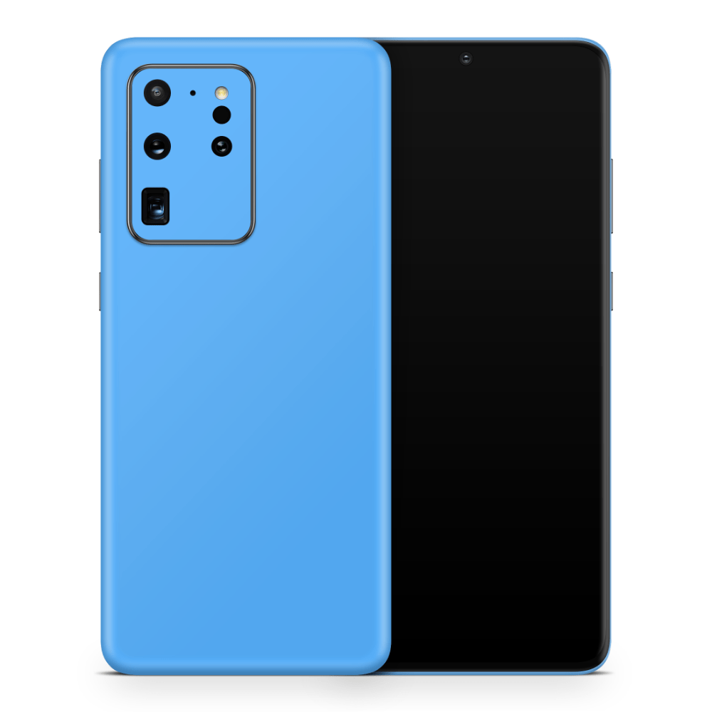 Electric Blue Samsung Galaxy S Skins