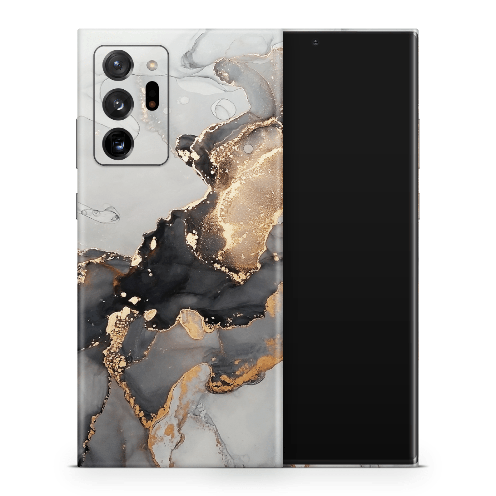 Black Marble Samsung Galaxy Note Skins