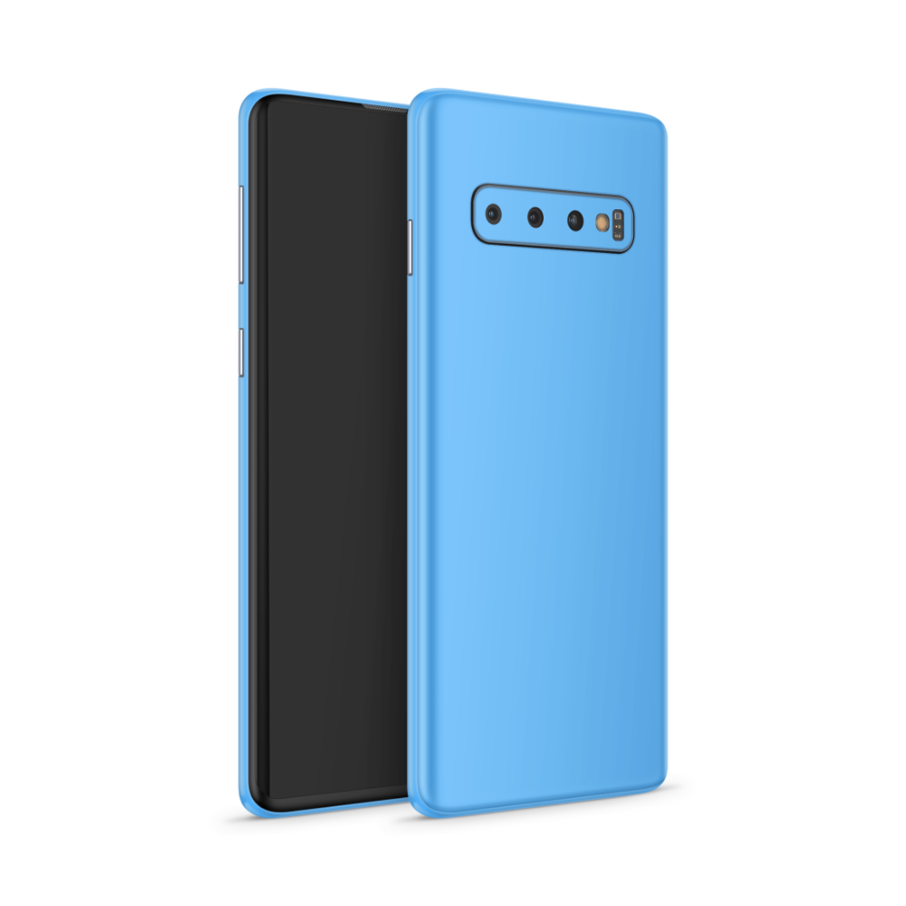 Electric Blue Samsung Galaxy S Skins