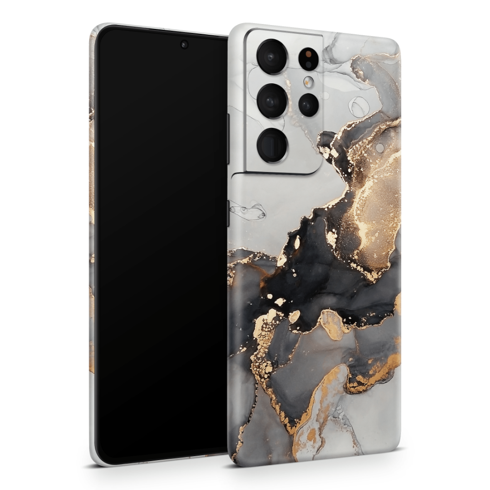 Black Marble Samsung Galaxy S Skins